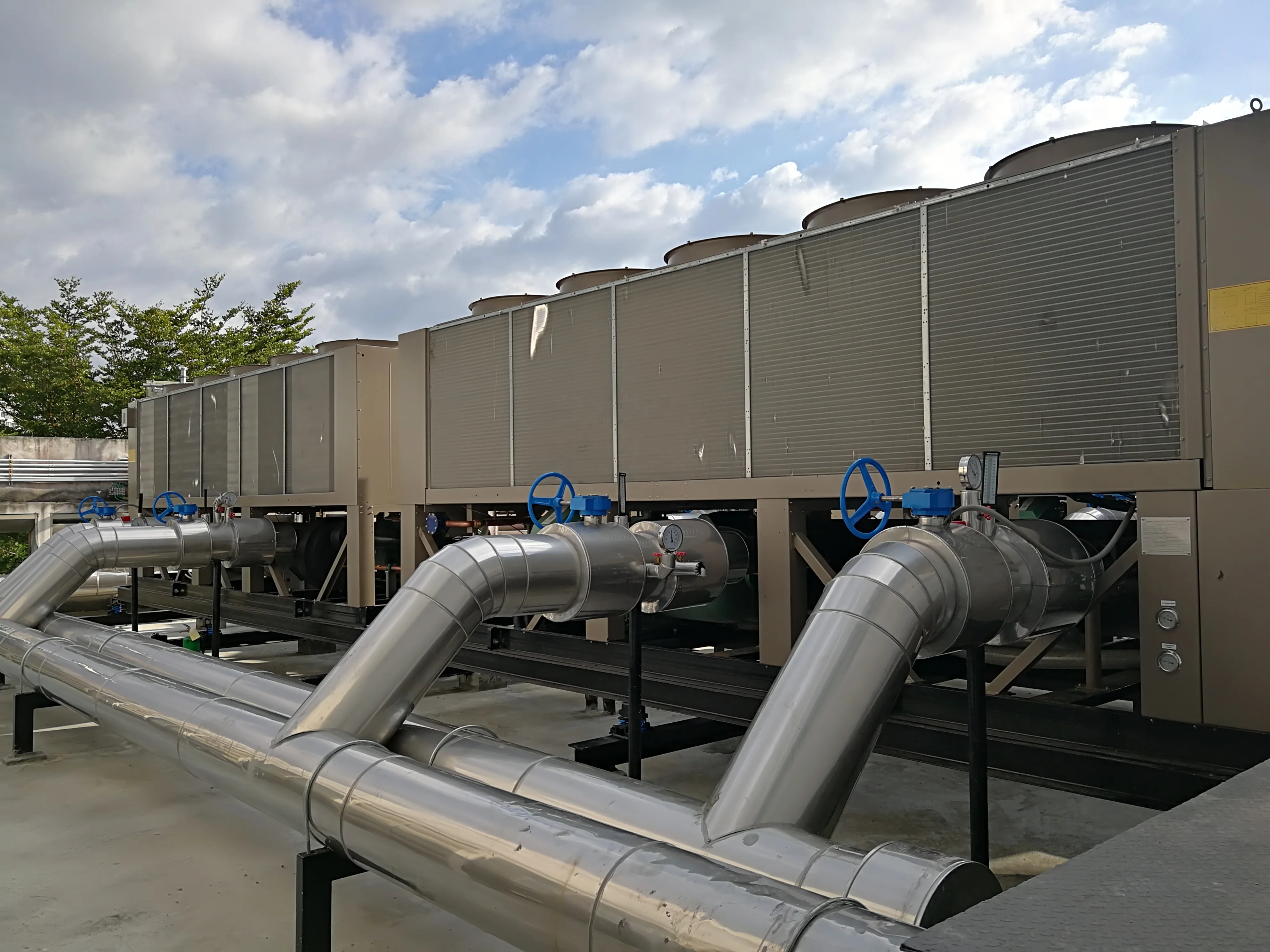 空冷スクリューチラー50トン空冷チラー空冷水チラー