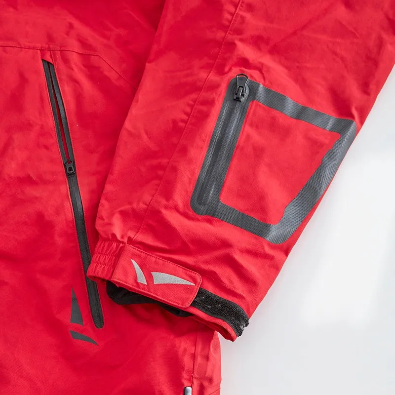 
 Зимняя Красная Лыжная одежда на заказ, зимняя одежда, водонепроницаемая ветрозащитная куртка  