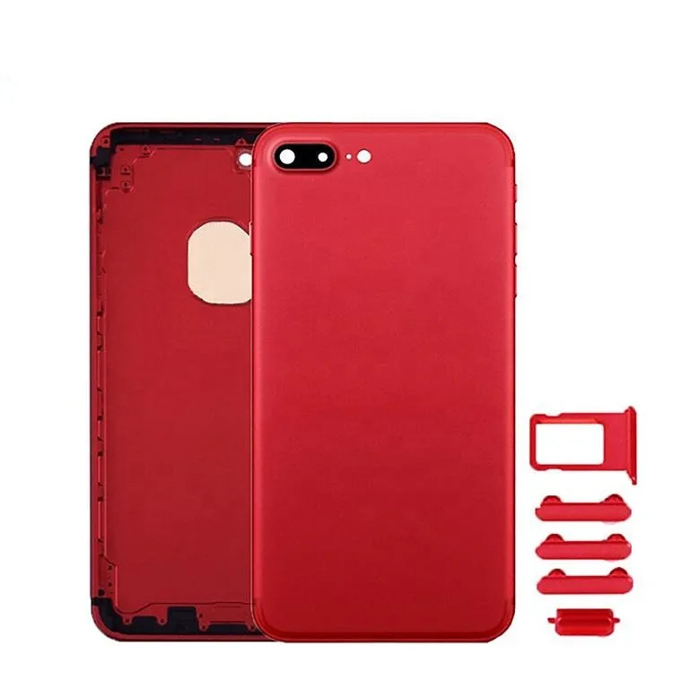 Высококачественная задняя крышка для iphone 7 plus стеклянная батарейного отсека с