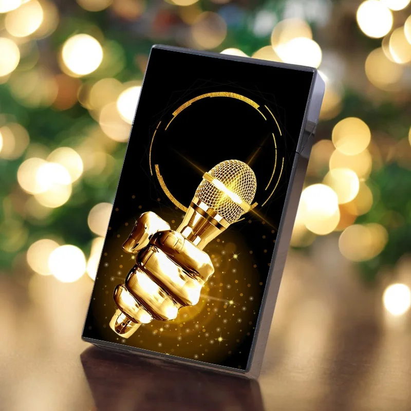 Zigarettenetui Mit Schmetterlingsdruck - Großes Etui Für 20 Zigaretten Mit Federdeckel