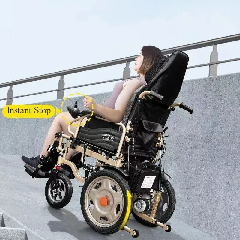 Deep Seat Electric Wheelchair For Overweight People High Quality Large