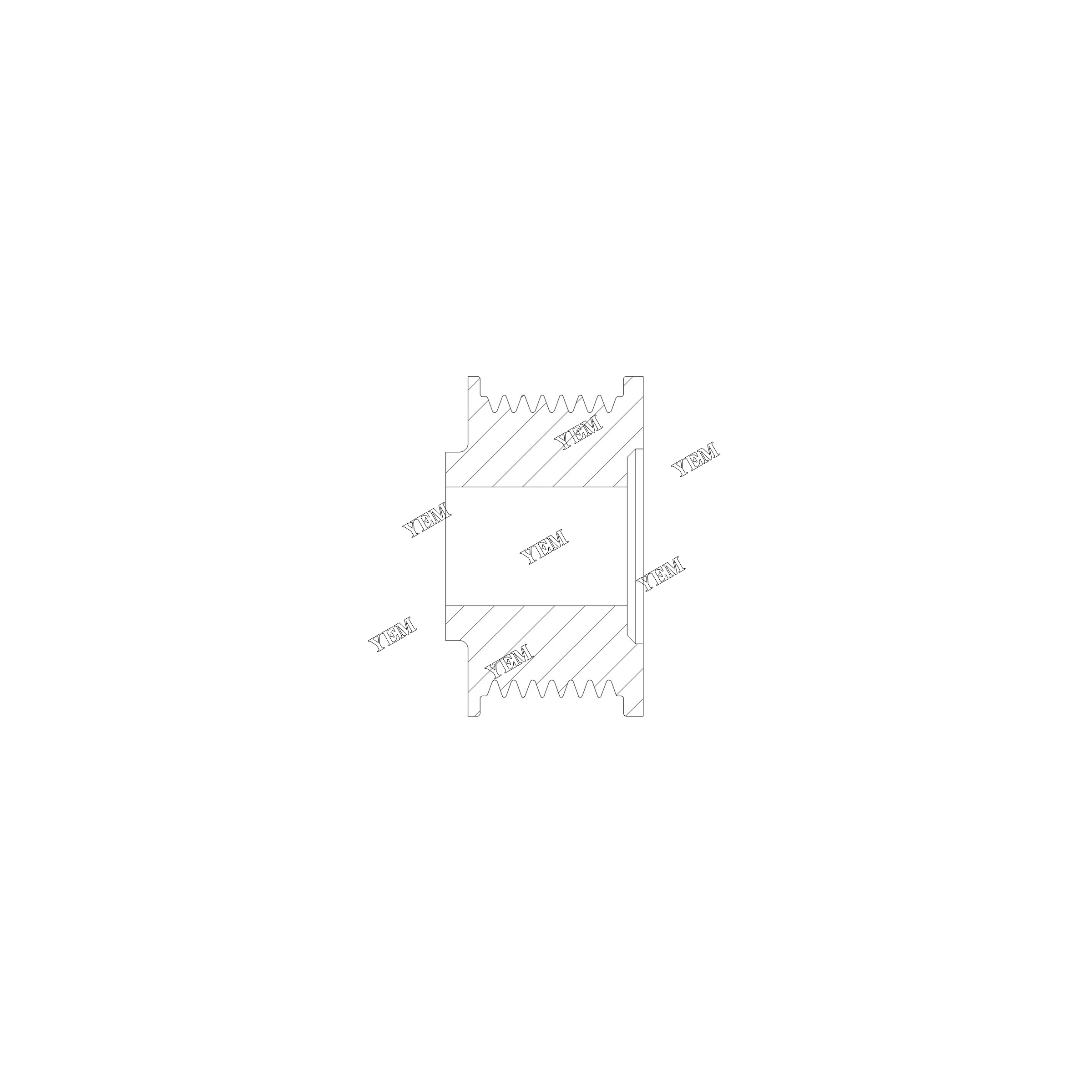 Repair Kit 243-6411 Fuel Filter for Caterpillar High Quality Engine Parts