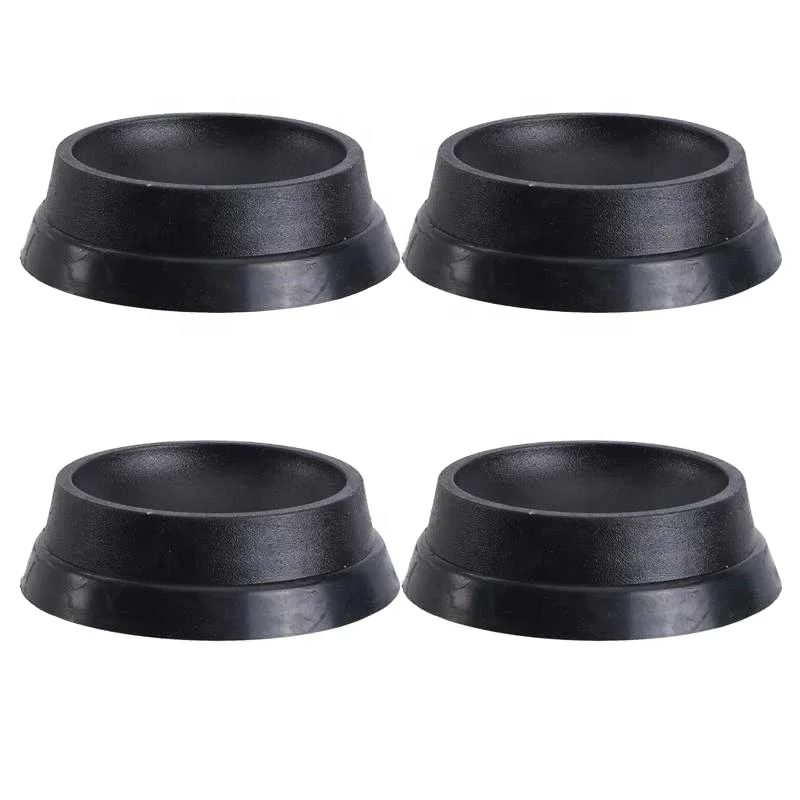 4pcs Non-Skid Furniture Rubber Caster Cups Coasters Furniture Wheel ...