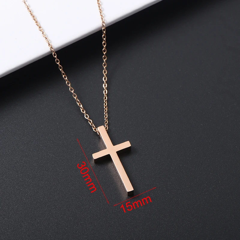 Silver Cross Necklace
