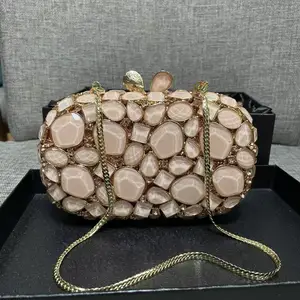 Crystal Clutch Bag Luxury Women Evening Handbags Chain Shoulder Dinner Bag Wedding Handbag New Clutch Bags for Women Wholesale
