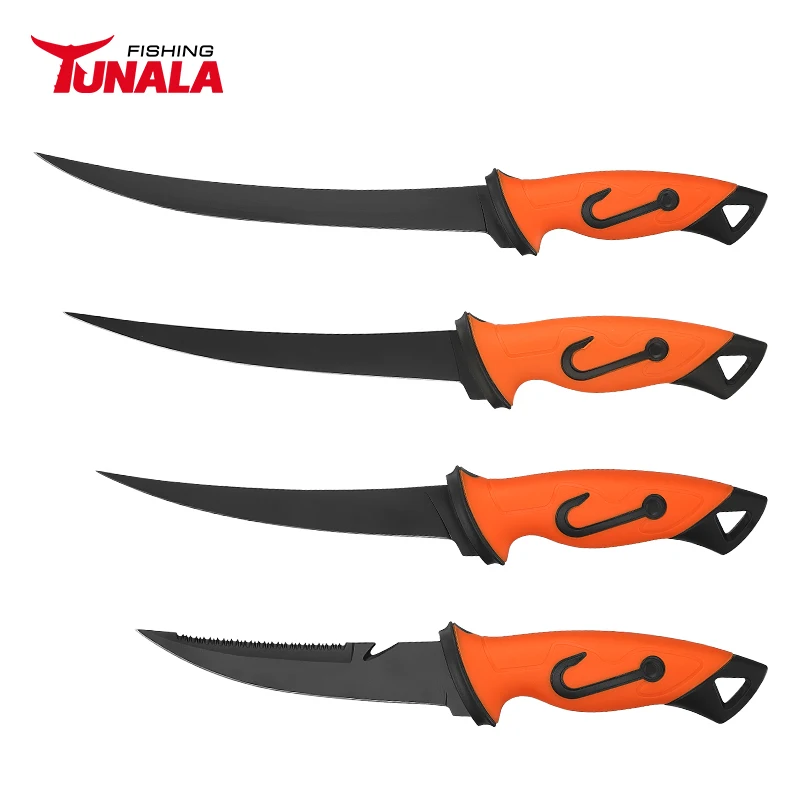 Fillet Knife Set , 4-Piece Professional Fishing Knife for Filleting and Boning