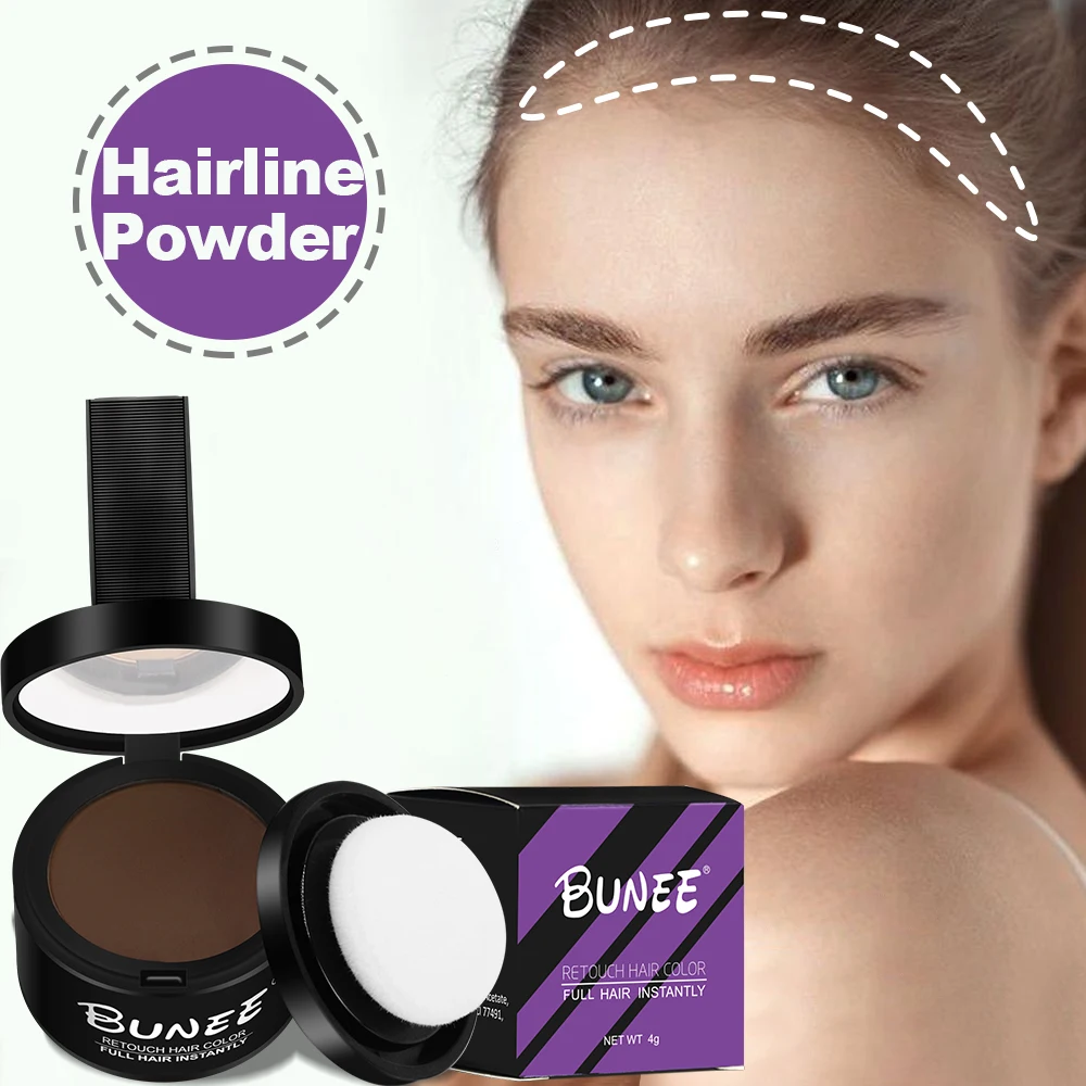Poudre Correctrice Racines Cheveux Et Barbe - Noir - 5g - Sans Alcool Ni Ammoniaque