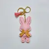 Pink tassel with keychain