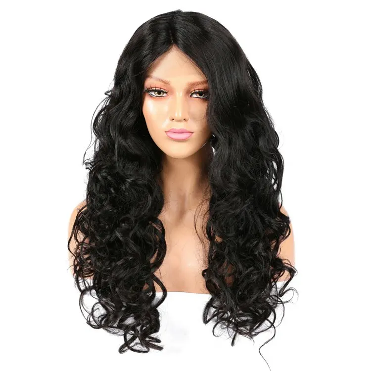 side part loose wave wig