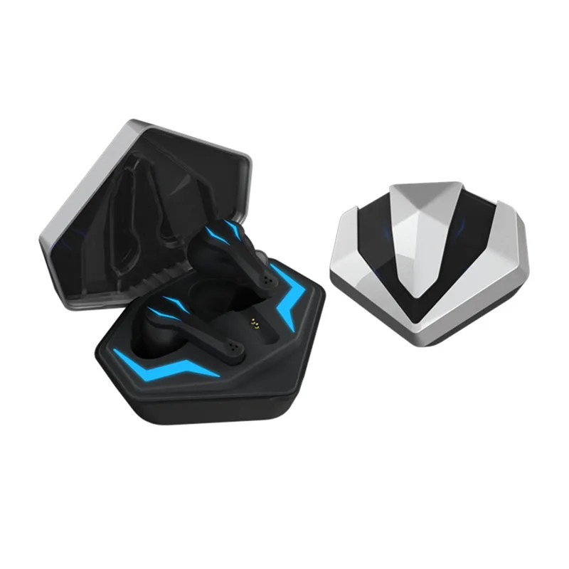 Low Latency Mini Stereo True Wireless Earphones in Ear Sports Waterproof TWS Wireless Gaming Earbuds with 2 Mic for Phone