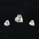 Cut Diamond Diamonds CRYSDIAM Heart Cut VVS2 Diamond Fashion Jewelry Gia Certified Loose Diamonds Loose Cvd Diamonds