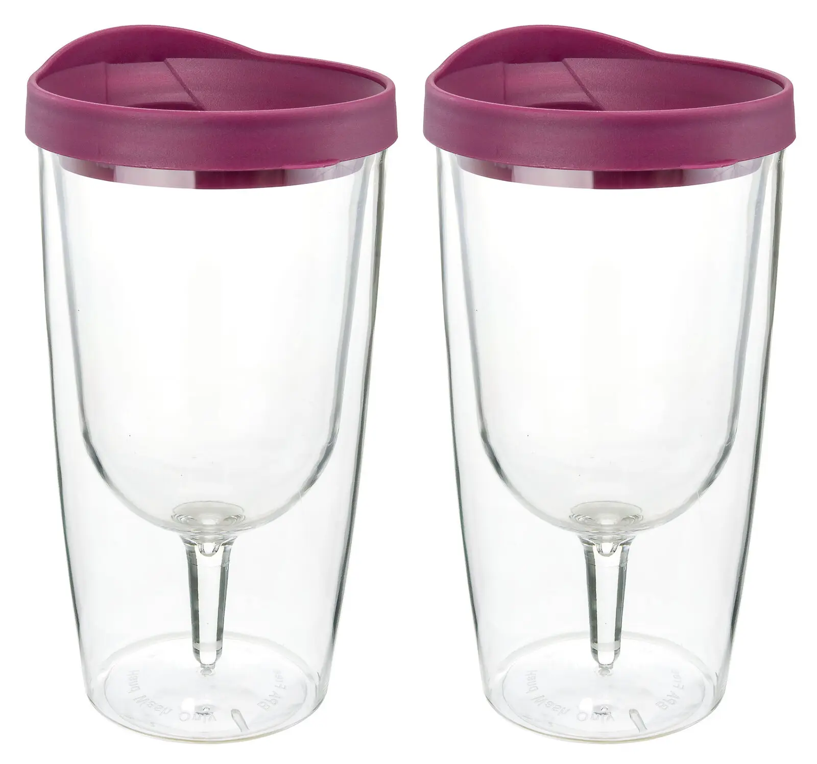 10 Oz Travel Party Tumbler Adult Wine Sippy Cup Plastic Cocktail Beer  Beverages Mug 2 Pack Wine Tumblers Sippy Drink Cup - Buy 10 Oz Travel Party  Tumbler Adult Wine Sippy Cup