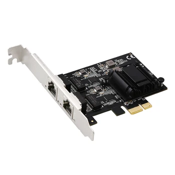 Realtek 8125b Dual Port Rj45 2.5g 2.5 Gigabit Pcie X1 Lan Nic Ethernet ...