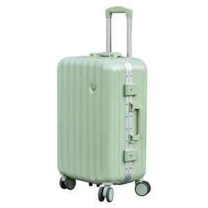 Rolling Luggage 20 24 Inch Strong Thick Durable Trolley Box Travel Boarding Password Box Suitcase Soundproof Wheel