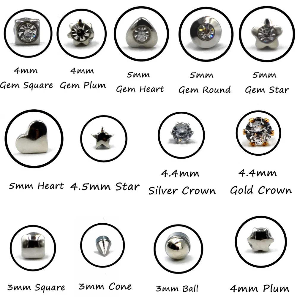 HelloWorld Magnetic Fake Plug Lot Fake Gauges Ear Studs Round Rhinestone Stud Earring Mix Gauges Look