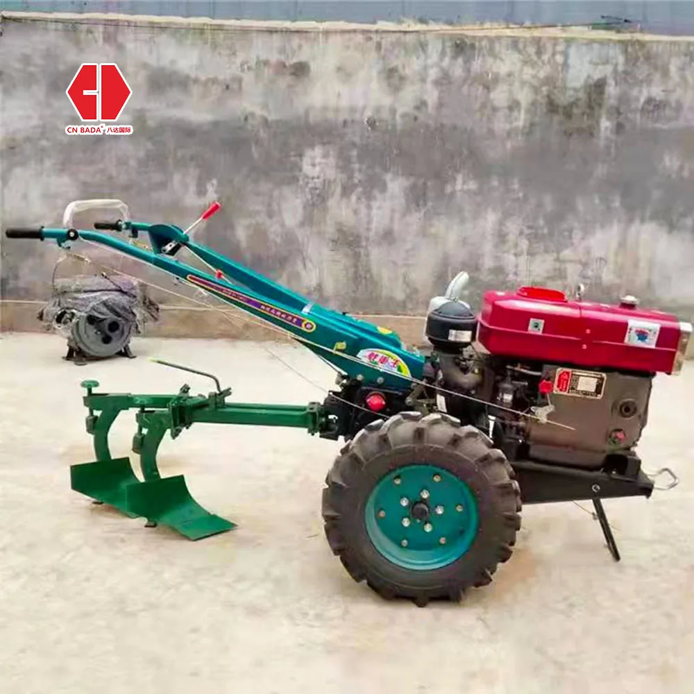 Ploughing Machine Hand Walking Tractor With Seat Implements Plough Prices in Kenya Walk-behind Tractor Accessories