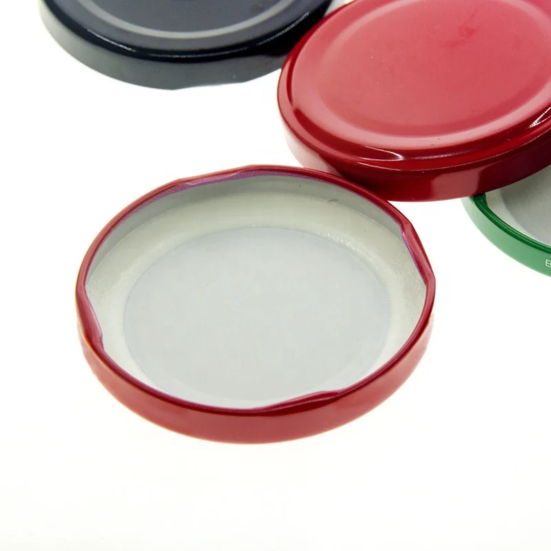 38mm 43mm 48mm 53mm 63mm 70mm 82mm Tinplate Metal Screw Cap For Canning