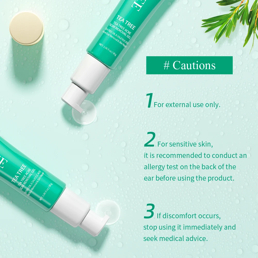 BREYLEE Advanced Formula Acne Mark Scar Soothing Gel Remova details