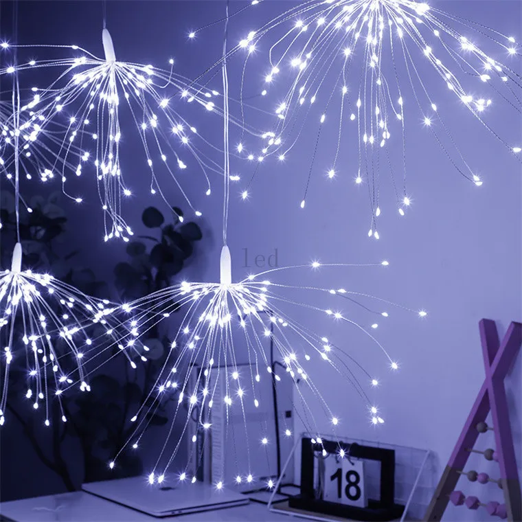 FOOING LED Feuerwerk-Lichter, 8 Stück – Dimmbar, Mit Fernbedienung, Für Weihnachten & Partys
