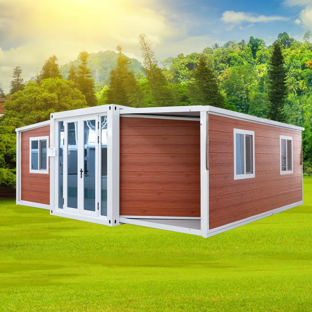 Wholesale High Quality Prefab 3 Bedroom Luxury 40ft 20ft Movable Foldable Expandable Prefab Container House For Sale details