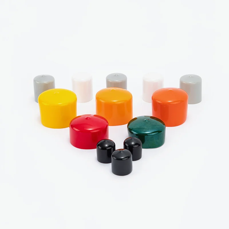 Customized PVC Protective Cover Protective Cap Plastic Dust Caps Screw Soft Covers Wire Thread protection Plug