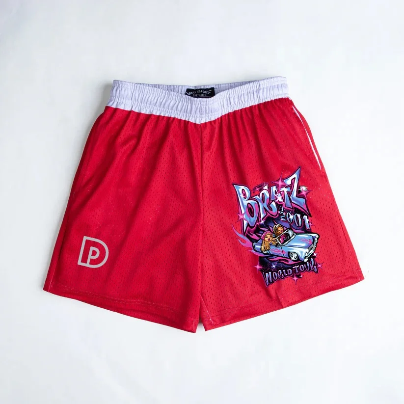 Initial D Anime Shorts Men's Gym Shorts Casual Sports Quick Dry Mesh Short  Pants Women Harajuku Oversized Streetwear S~6XL