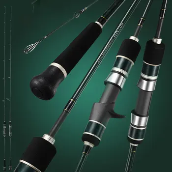 1.8m 1.98m Carbon Fiber Fast Pulling Slow Rocking Throwing Offshore Iron Sea Fishing Boat Rod – Rod – view 3