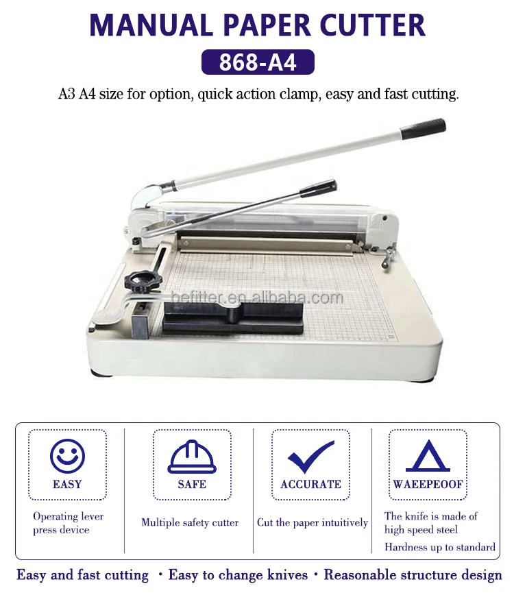 切断機 868-A4切纸机断头台切纸机手动切纸机| Alibaba.com