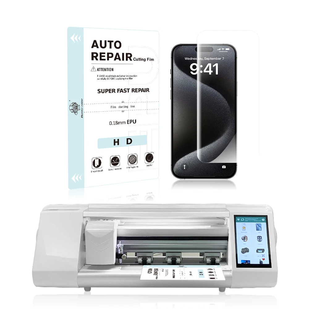 High Clear Soft EPU Hydrogel Film Sheet for Auto Repair for Screen Protector Cutting Machine Mobile Phone Front Stickers