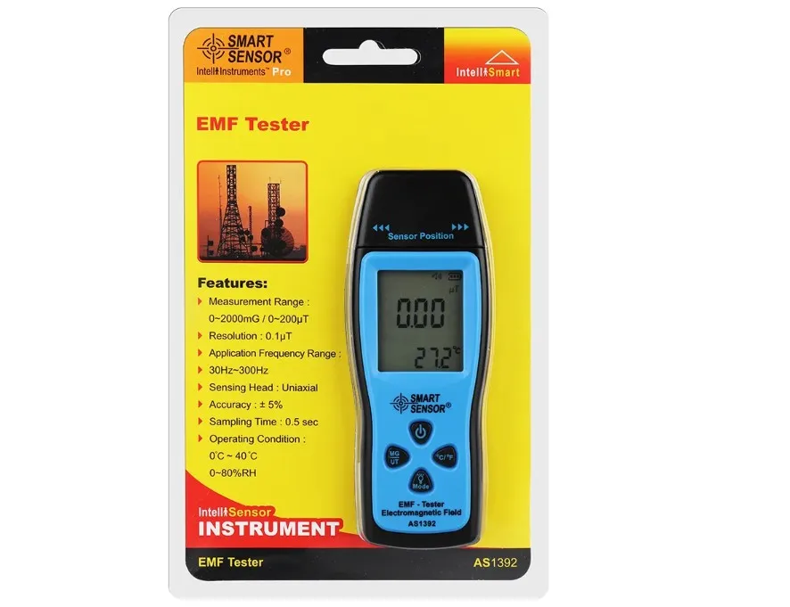 As1392 Nuclear Radiation Detector Lcd Emf Meter Field