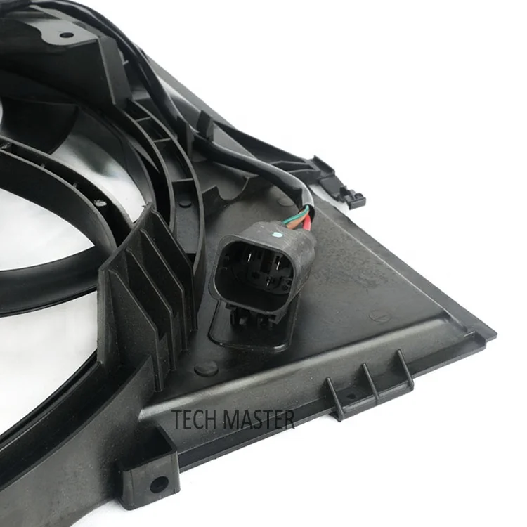Genuine OEM Engine Cooling Fan Assembly BM-W E90 E91 600W 17427547305 17427522055 Radiator Fan Control Module