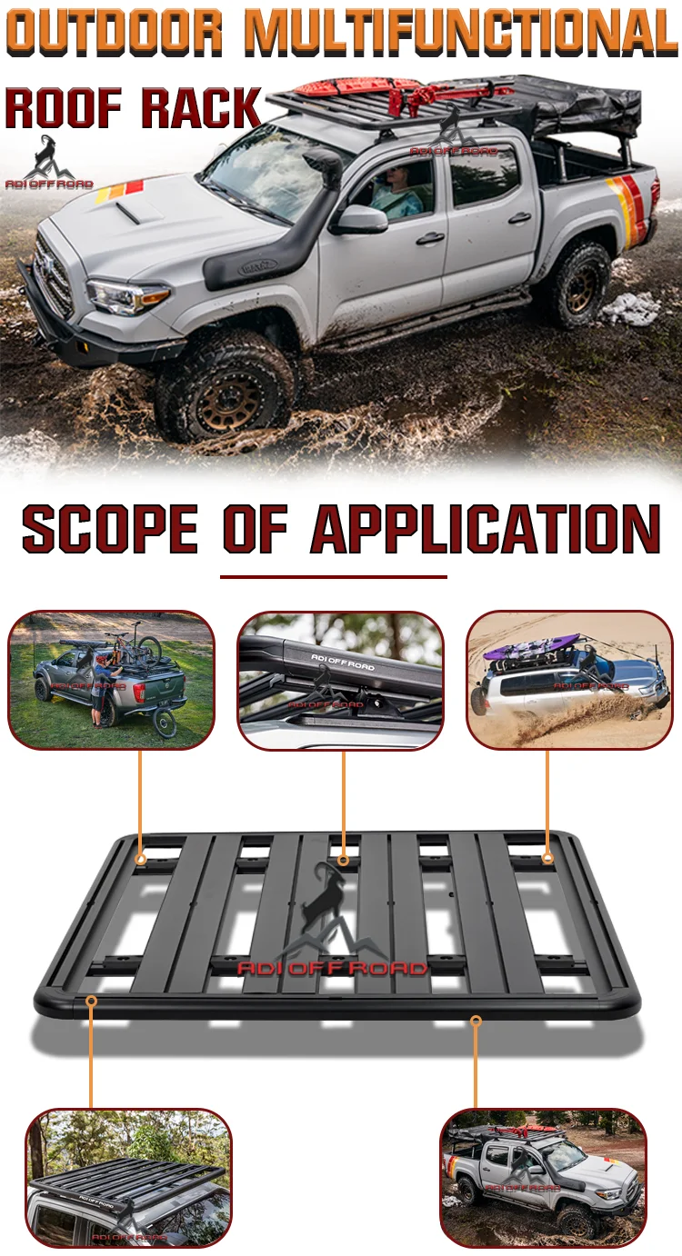 Outdoor Multifunctional Roof Racks Accessories Front and Rear Bumper ...