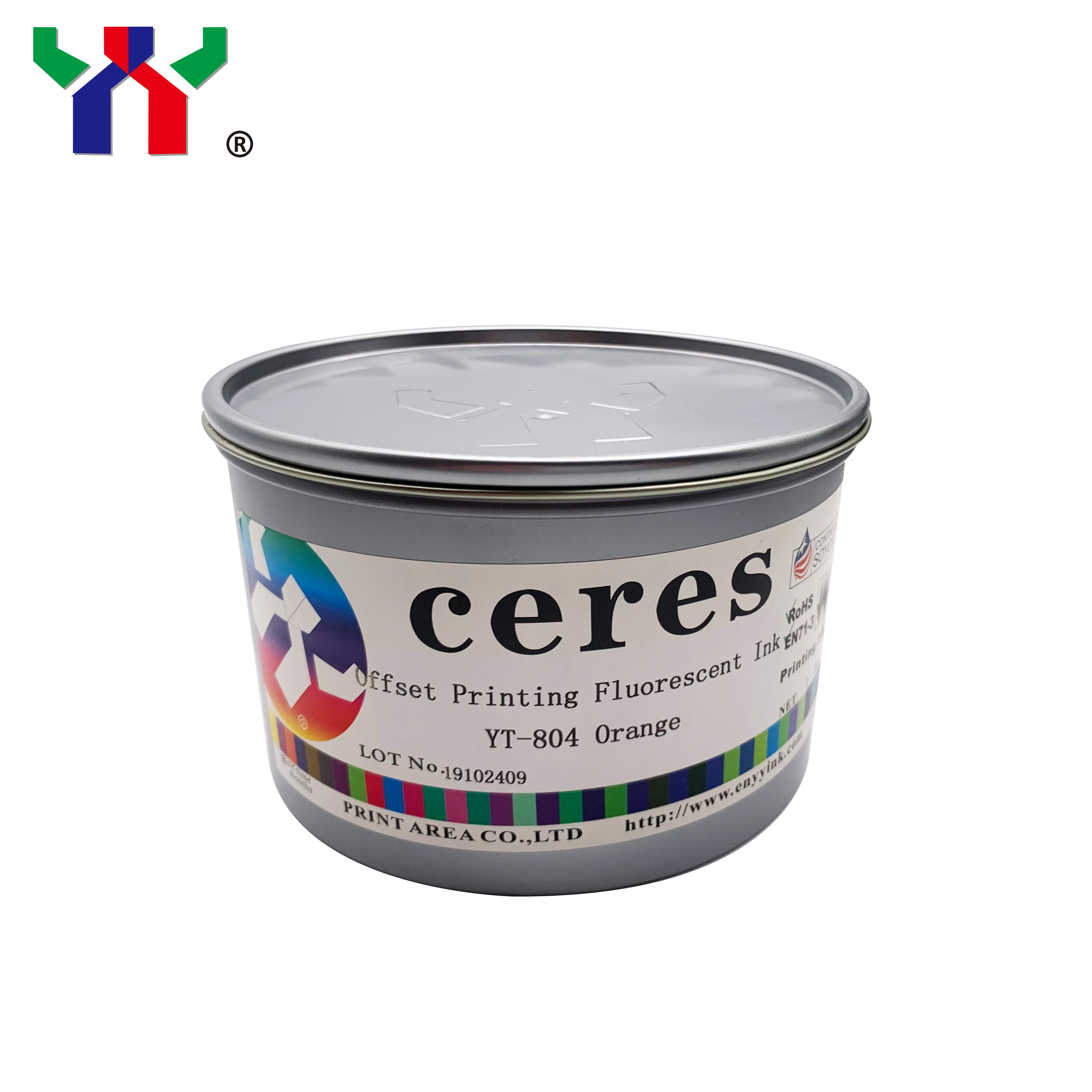YY-804オフセット印刷蛍光インクオレンジ色高品质1kg/缶| Alibaba.com