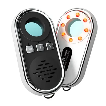 Anti candid infrared scanner Hidden Camera Detector Infrared Alarm Scanner wireless camera finder with Mini LED Flashlight