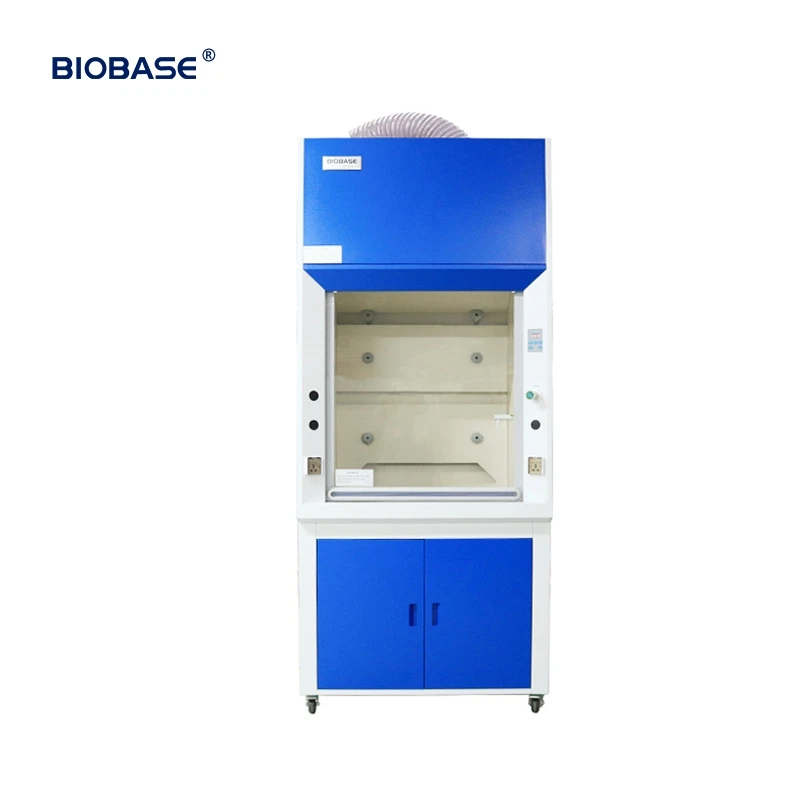 Biobase Ducted Fume Hood Chemical Lab Builtin Pp Centrifugal Blower Fume Hood With Adjustable