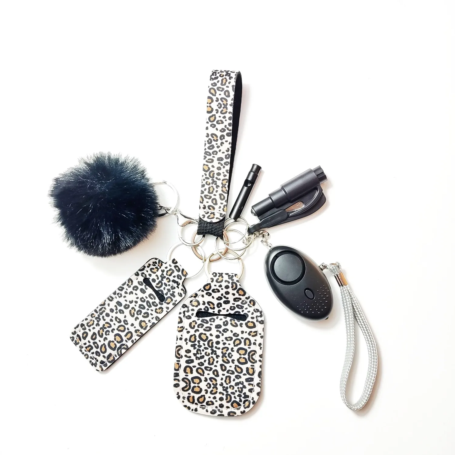 2023 New Hot Selling Self Defense Keychain Set Wholesale Safety