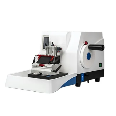 Полуавтоматический Микротом с центральной встраиваемой тканью высокой точности
