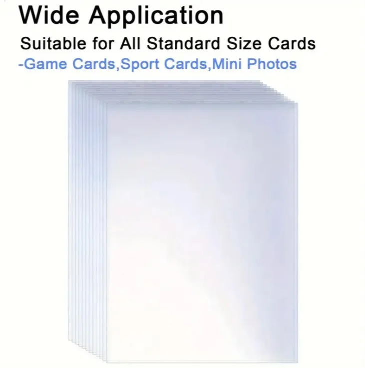 sport card sleeves 2000 Card Sleeves Top Loaders for Cards enhanced Toploaders for Cards –  Toytooth main image 1