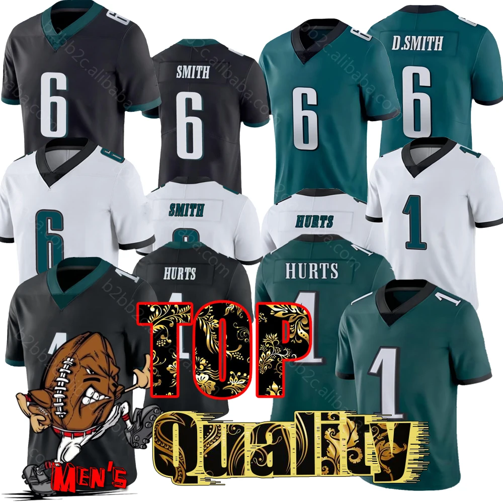 Men's Philadelphia 1 Jalen Hurts 2 Darius Slay Jr 6 Devonta Smith 11 A