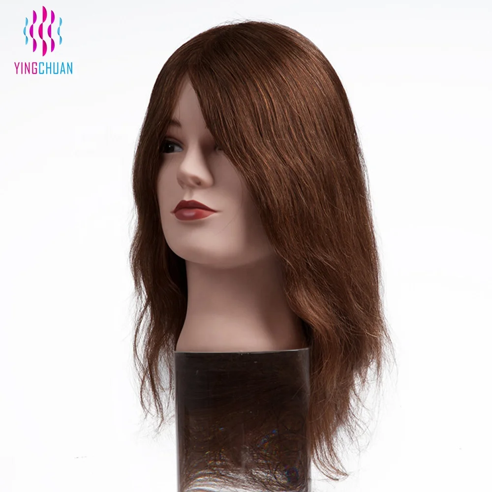 Wholesale Salon Human Hair Mannequin Barber Training Head Buy