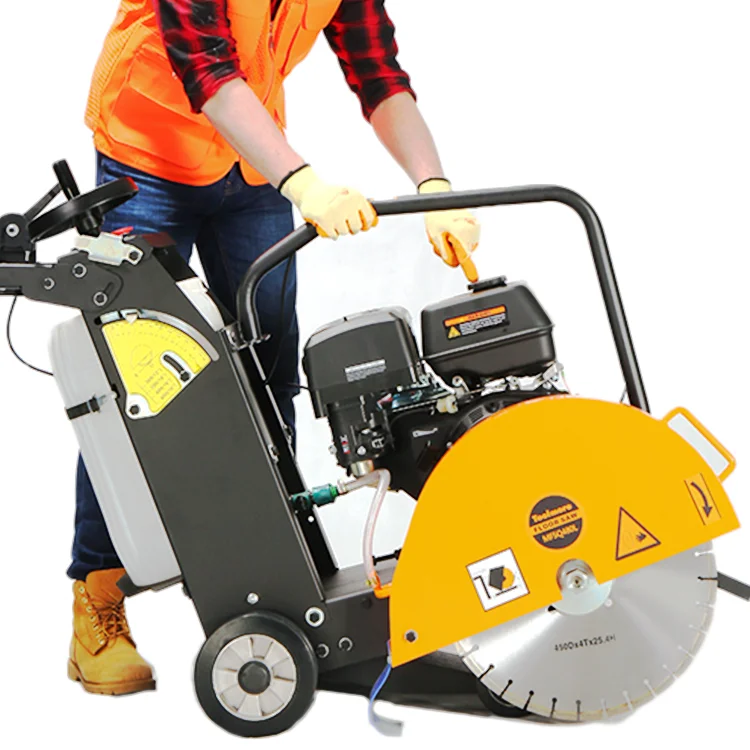 Portable Diesel Walk Behind Concrete Cutter Gasoline Engine Asphalt  Floor Saw Cutting Machine for Sale