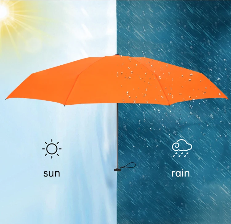 Newly Developed Folding Manual Windproof Compact Ultra Light Carbon