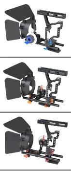 YELANGU C500 Camera Cage with Matte Box for GH4 for S0ny  A7S/A7/A7R/A7RII/A7SII detail image