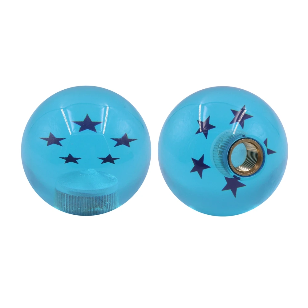 Source High quality Wholesale Promotional Ball Anime shift knob One To  Seven Stars Manual Gear Stick Shifter knob pomo de carro on m.