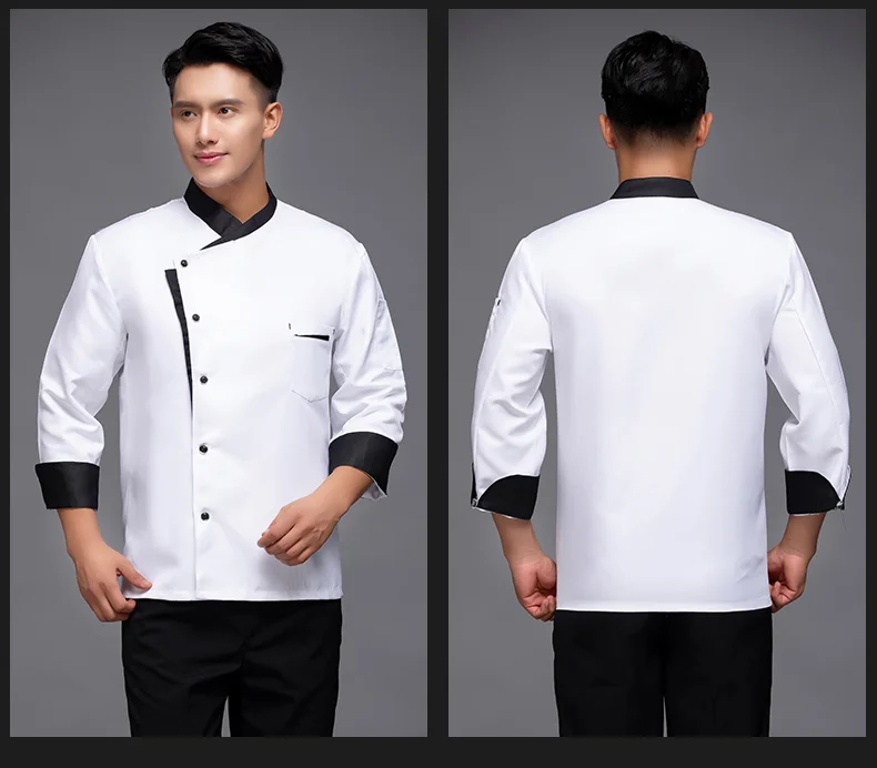 Factory Direct Restaurant Uniform Dress Chef Uniform Custom Restaurant Uniform Waiter