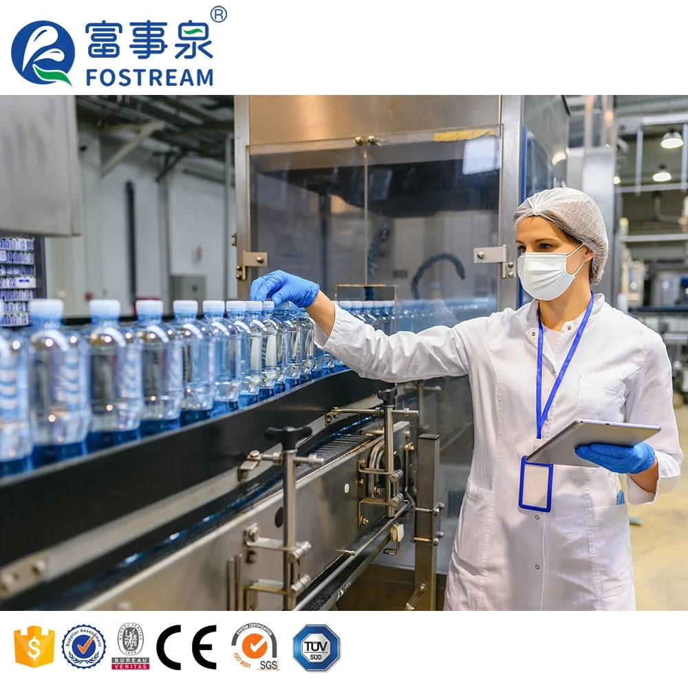 China Manufacturer Price Full Automatic Filling Plant Equipment Mini Small Scale Pure Drinking Mineral Water Bottling Machine