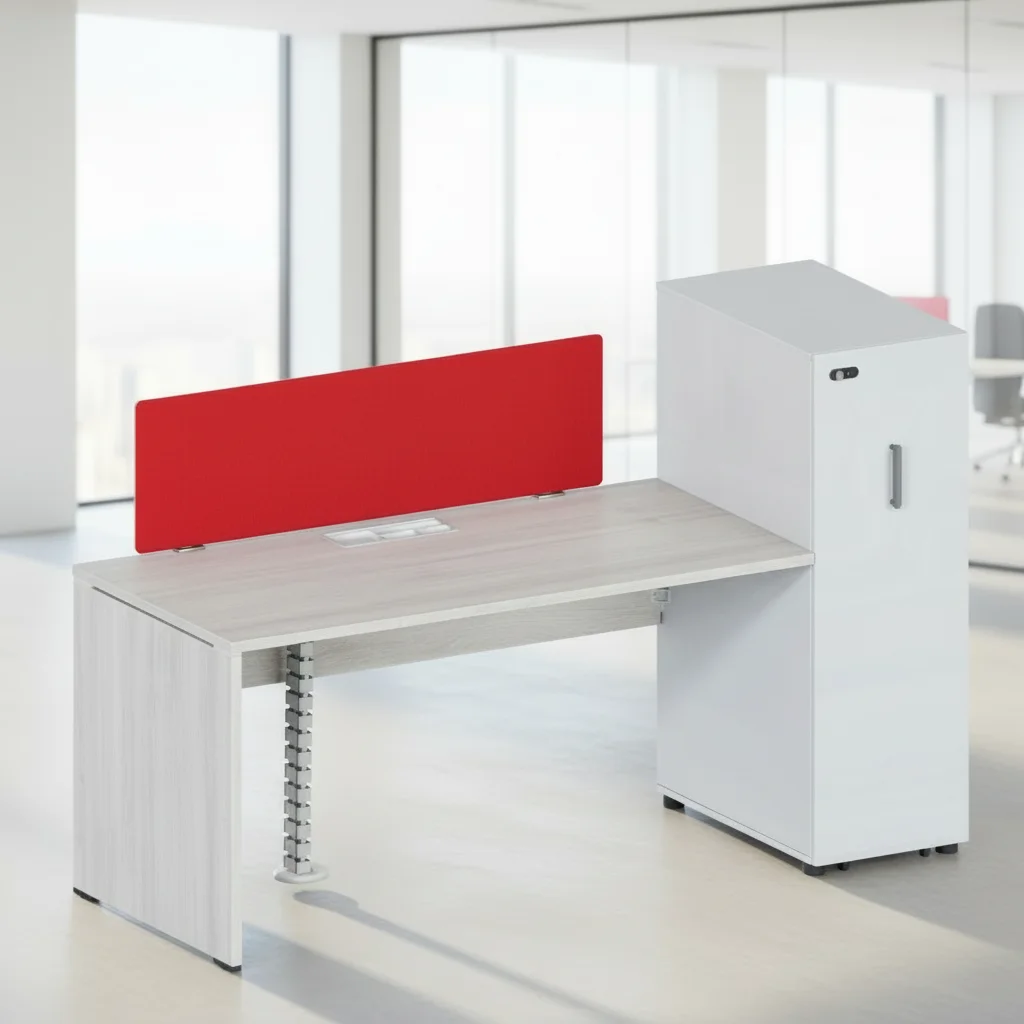 Heavy-Duty Storage Workstation with Integrated USB Charging Steel Frame ABS Connection 6