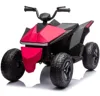 12V7 Four-Wheel Drive 390 Motor Eva Foam Wheel Red
