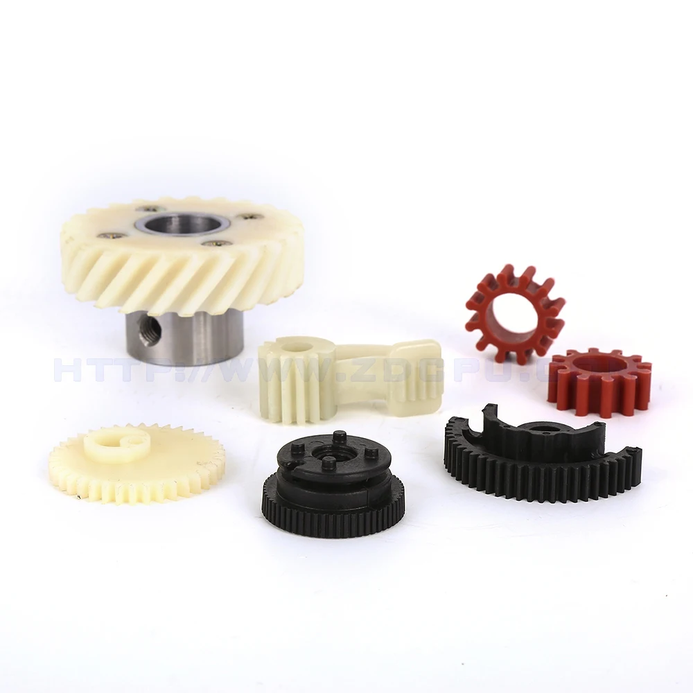 Factory High Precise Custom Making Molded Small Pa66 30Gf Nylon Plastic Toys Gear Parts
