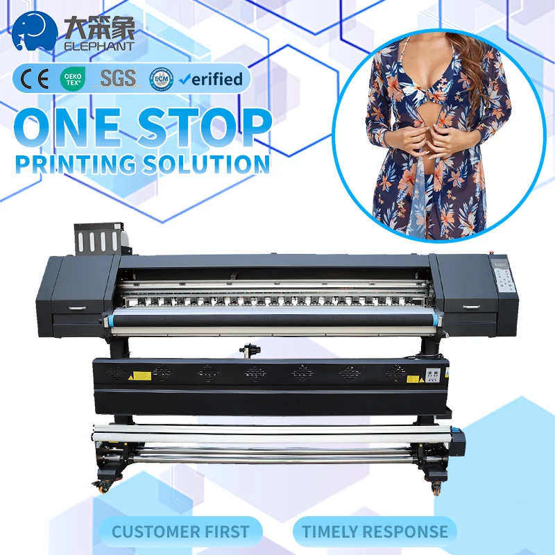 Dye Sublimation Printer for Polyester Clothes  Printing  L1903  I3200 1.83m Sublimation Printer